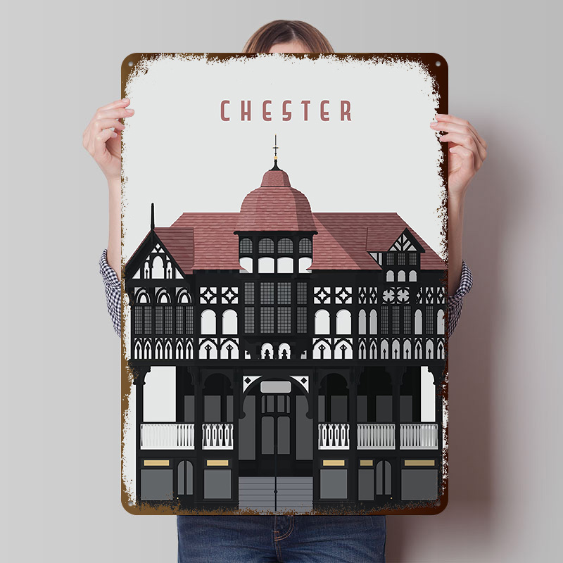Vintage Gaming Accessories - Chester Travel Printing Poster Customized Retro