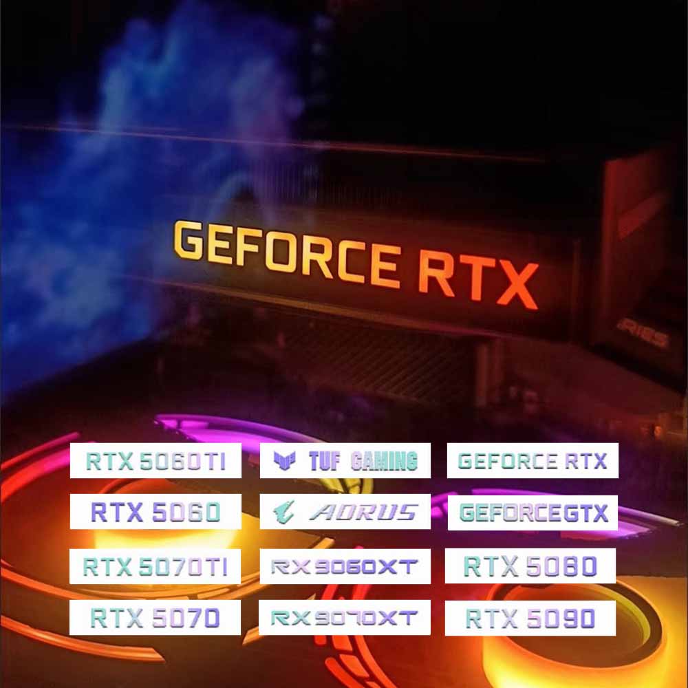 Gaming Accessories Rgb - PC GPU ARGB Lighting Panel White
