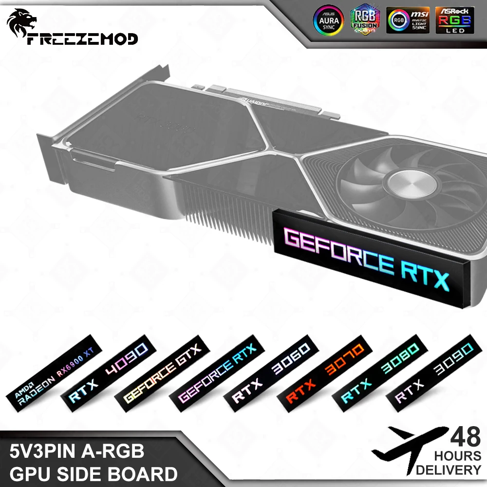Gaming Accessories Rgb - FREEZEMOD Mini VGA Side Light Panel