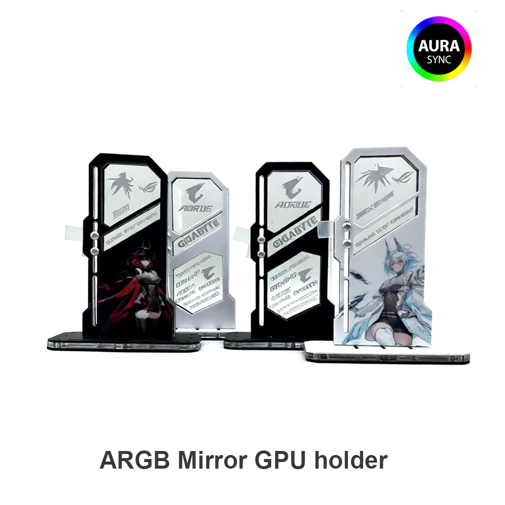 Gaming Accessories Rgb - DIY Mirror VGA Holder ARGB Gamer