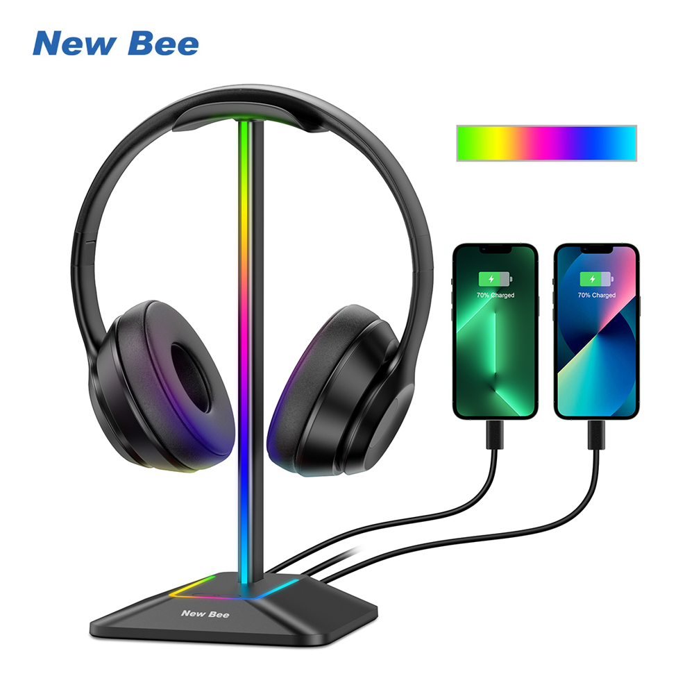 New Bee Z8 RGB Headphones Stan - Gaming Set Accessories reseña y precio