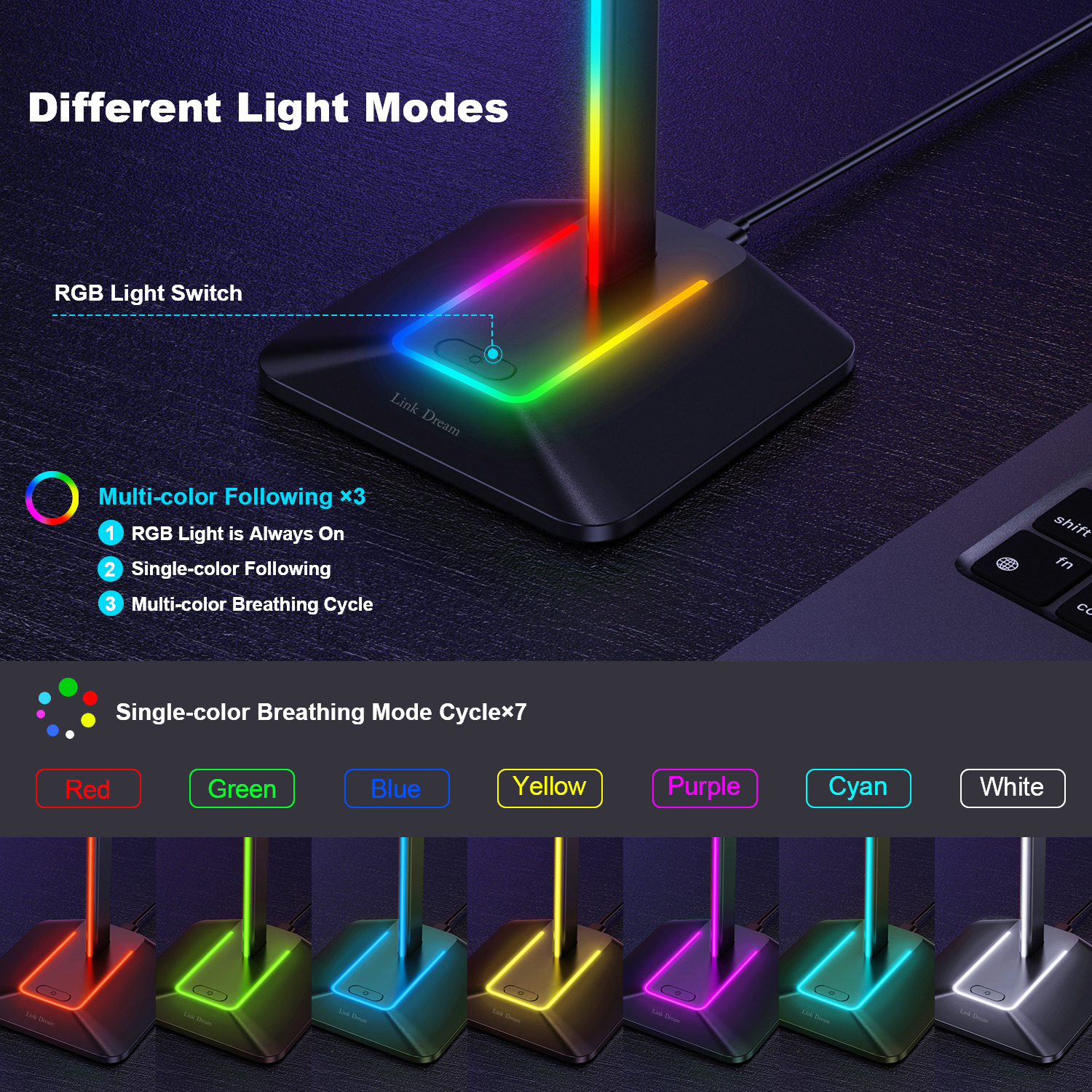 New Bee Z8 RGB Headphones Stan - Gaming Set Accessories reseña y precio