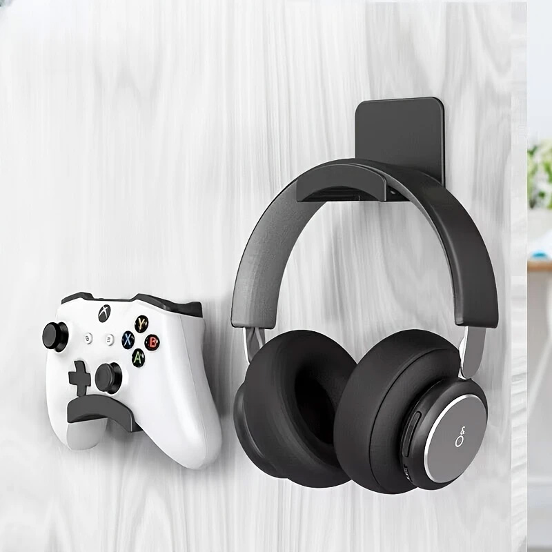 4Pcs Black Adhesive Headphone  - Gaming Headphone Accessories reseña y precio