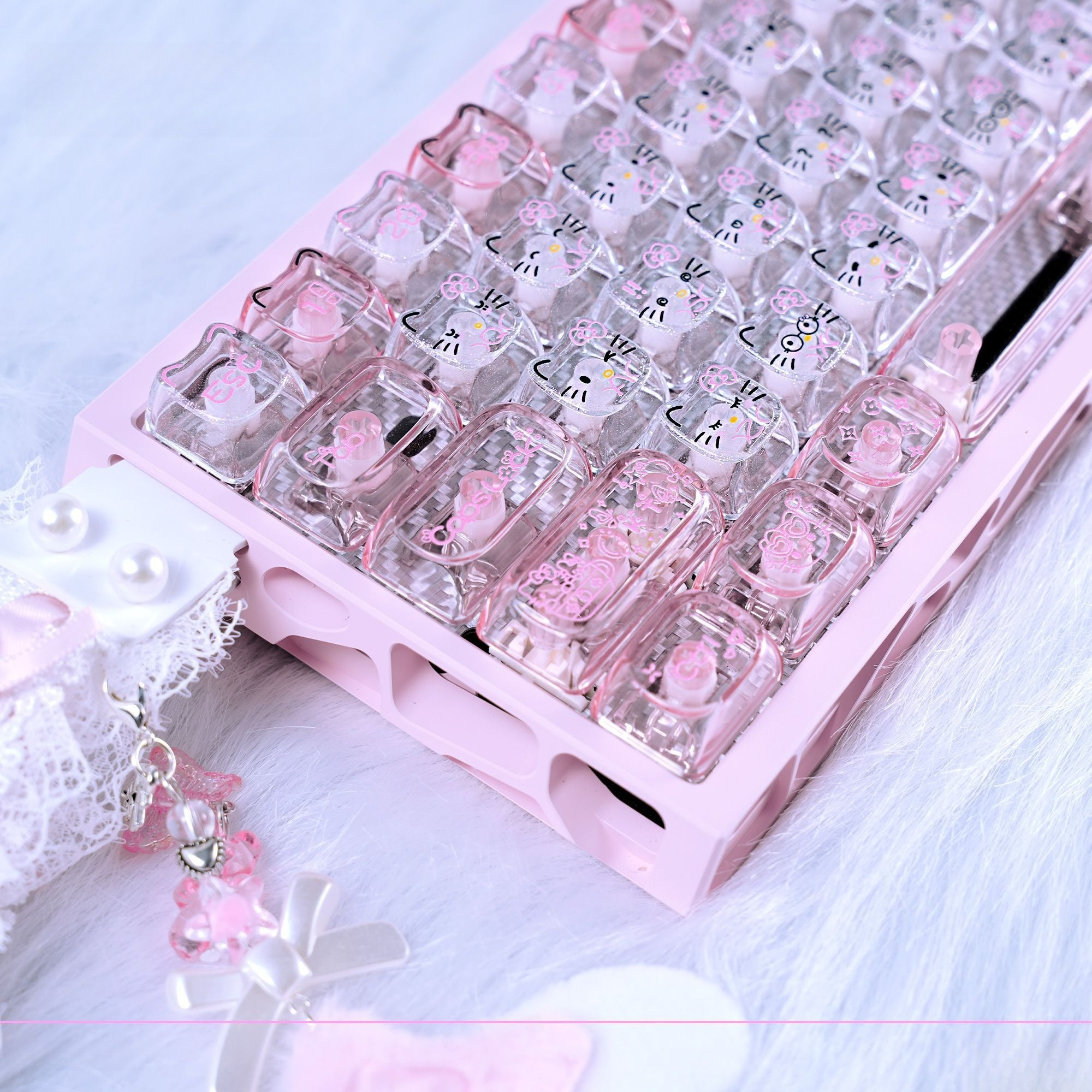 Anime Sanrio Hello Kitty Trans - Gaming Accessories Rgb reseña y precio