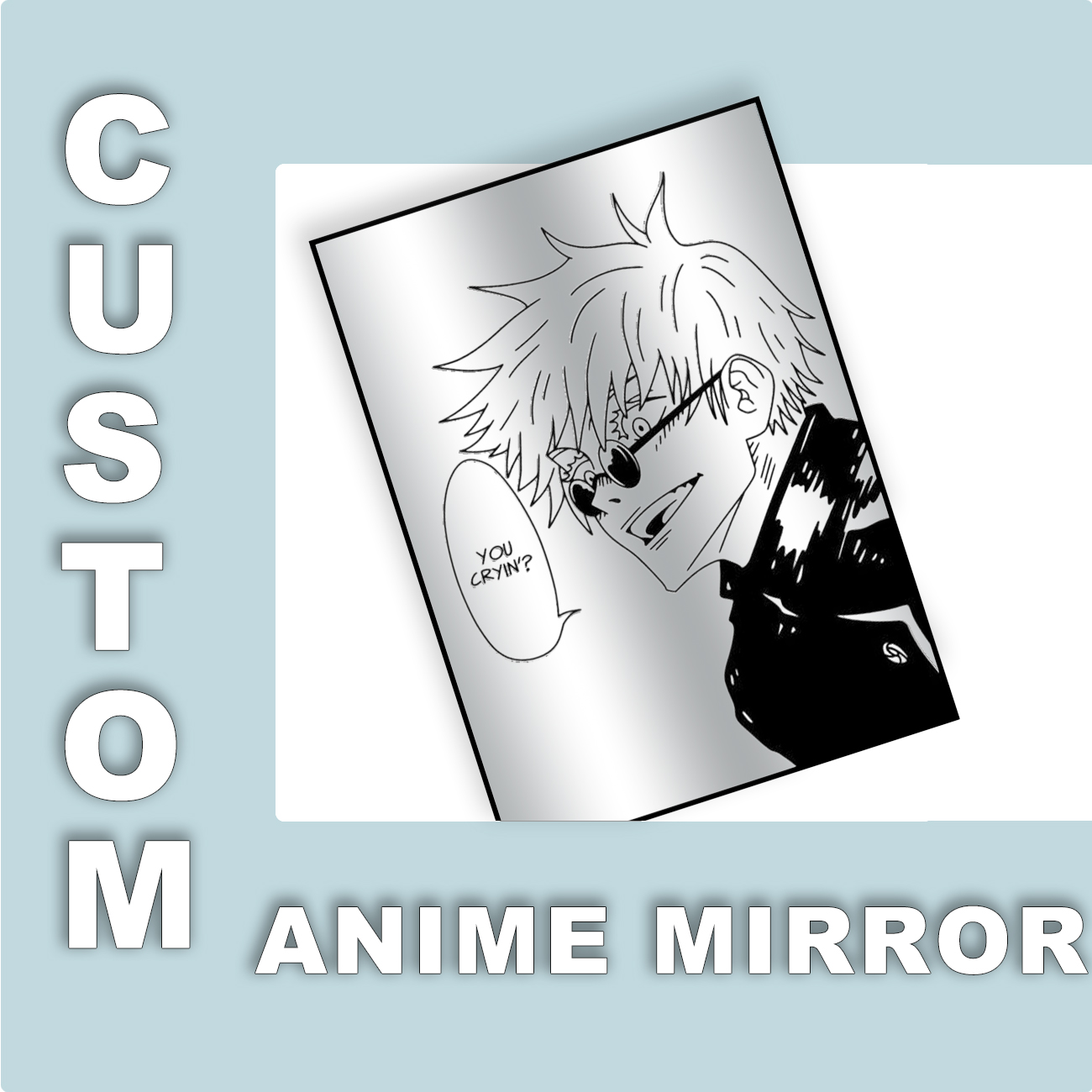 Custom Design Anime Mirror Vin - Vintage Gaming Accessories reseña y precio