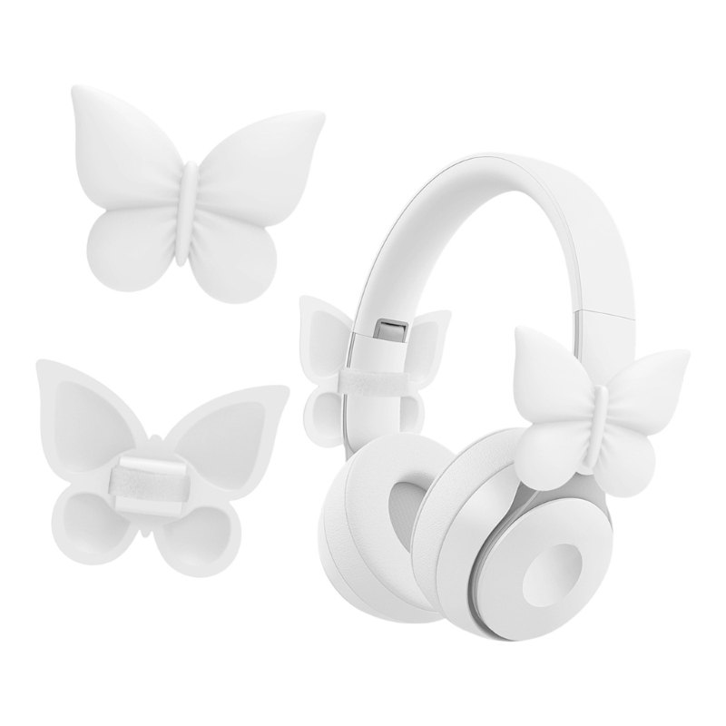  2Pcs Silicone Bowknot Earbuds - Gaming Headphone Accessories reseña y precio