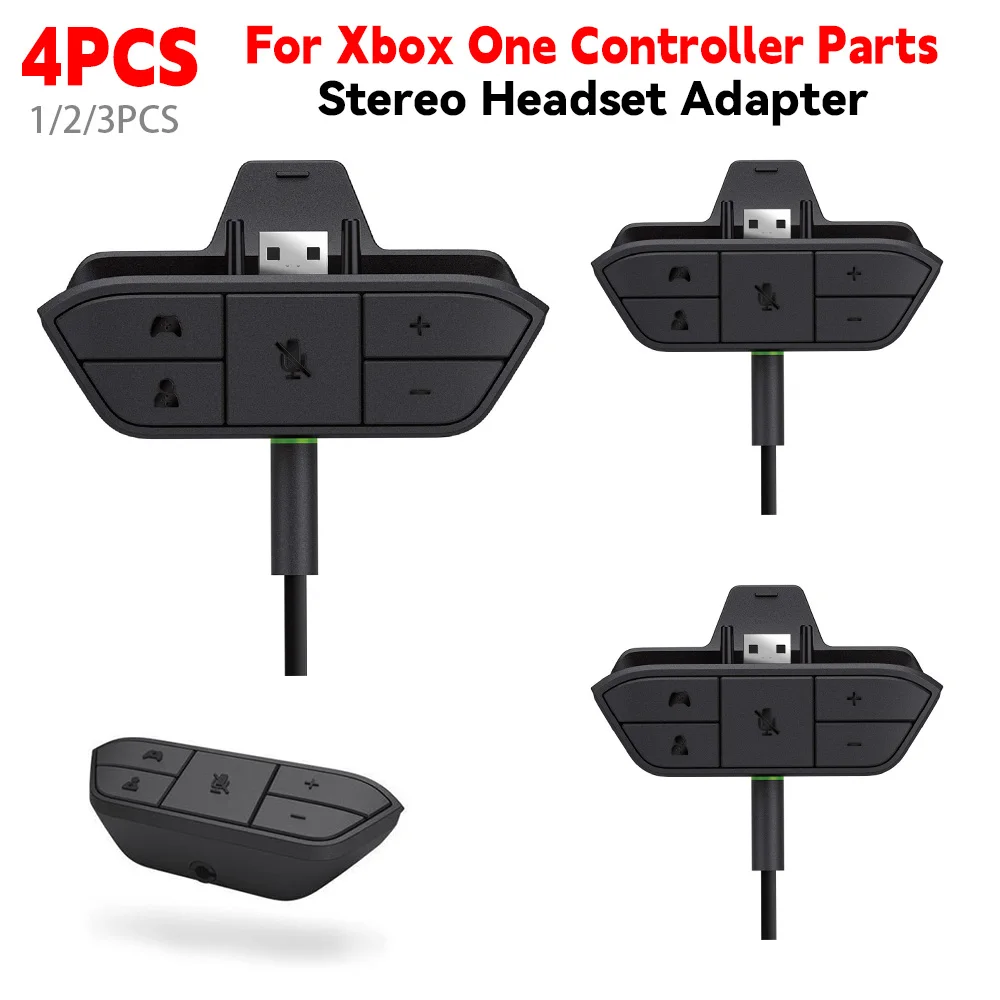 Stereo Headset Adapter for Xbo - Gaming Headphone Accessories reseña y precio