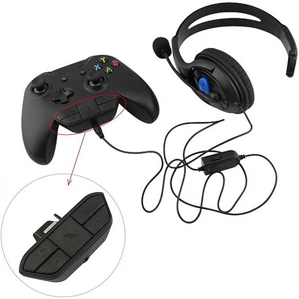 Stereo Headset Adapter for Xbo - Gaming Headphone Accessories reseña y precio