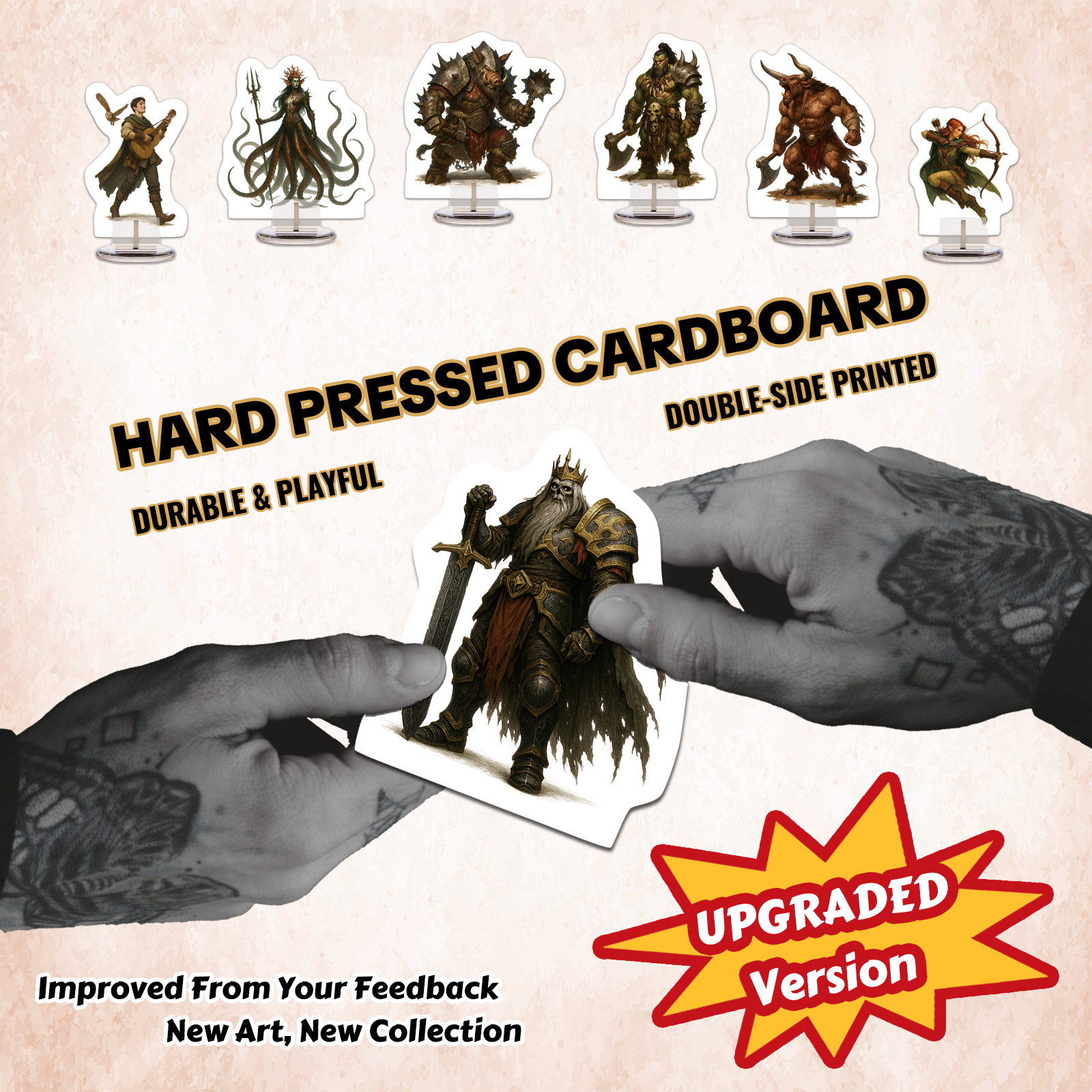 2D Tabletop RPG Board Game Min - Gaming Set Accessories reseña y precio