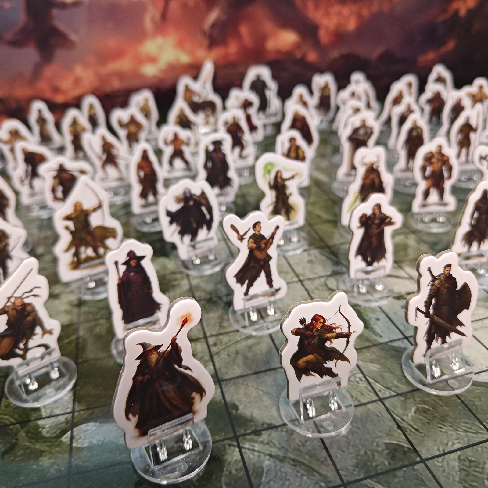 2D Tabletop RPG Board Game Min - Gaming Set Accessories reseña y precio