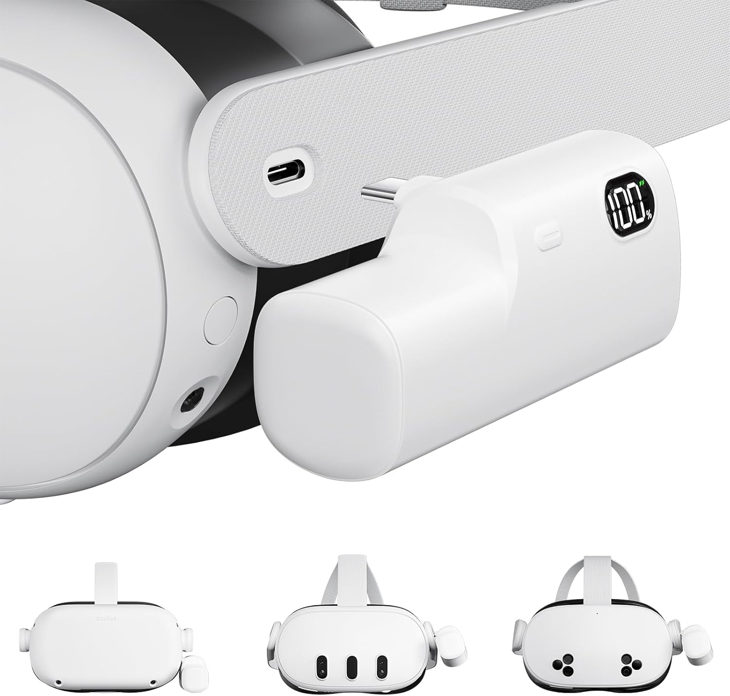 Battery Pack for Meta Quest 3/ - Gaming Headphone Accessories reseña y precio