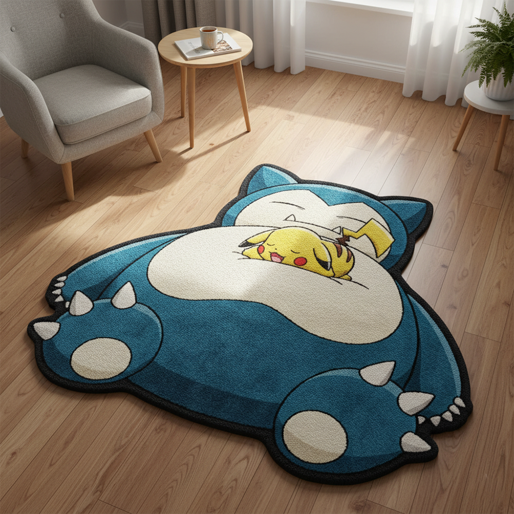 Pokemon Snorlax Pikachu Cute A - Accessories For Your Gaming Room reseña y precio