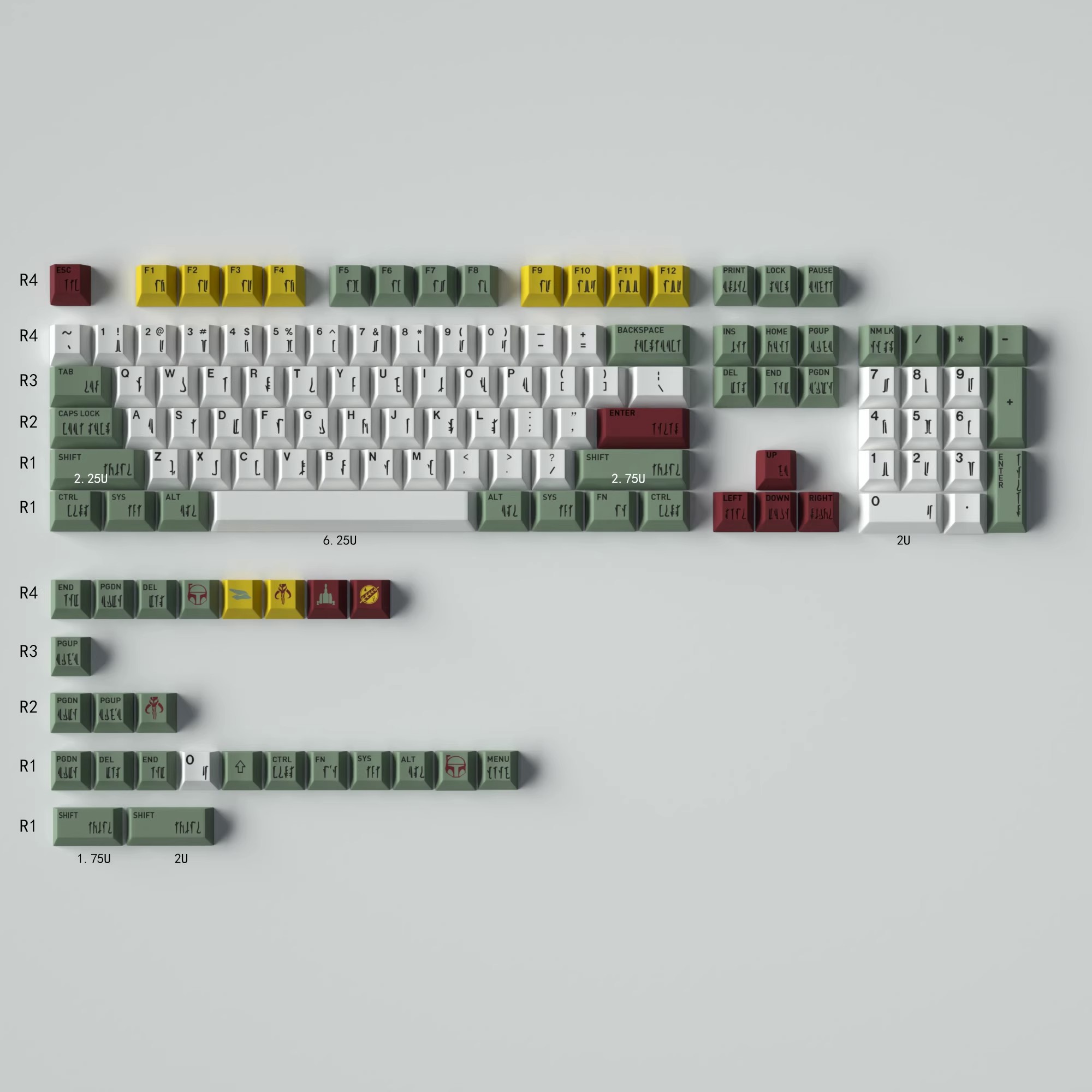 130 Keys/set GMK Keycaps Cherr - Gaming Set Accessories reseña y precio
