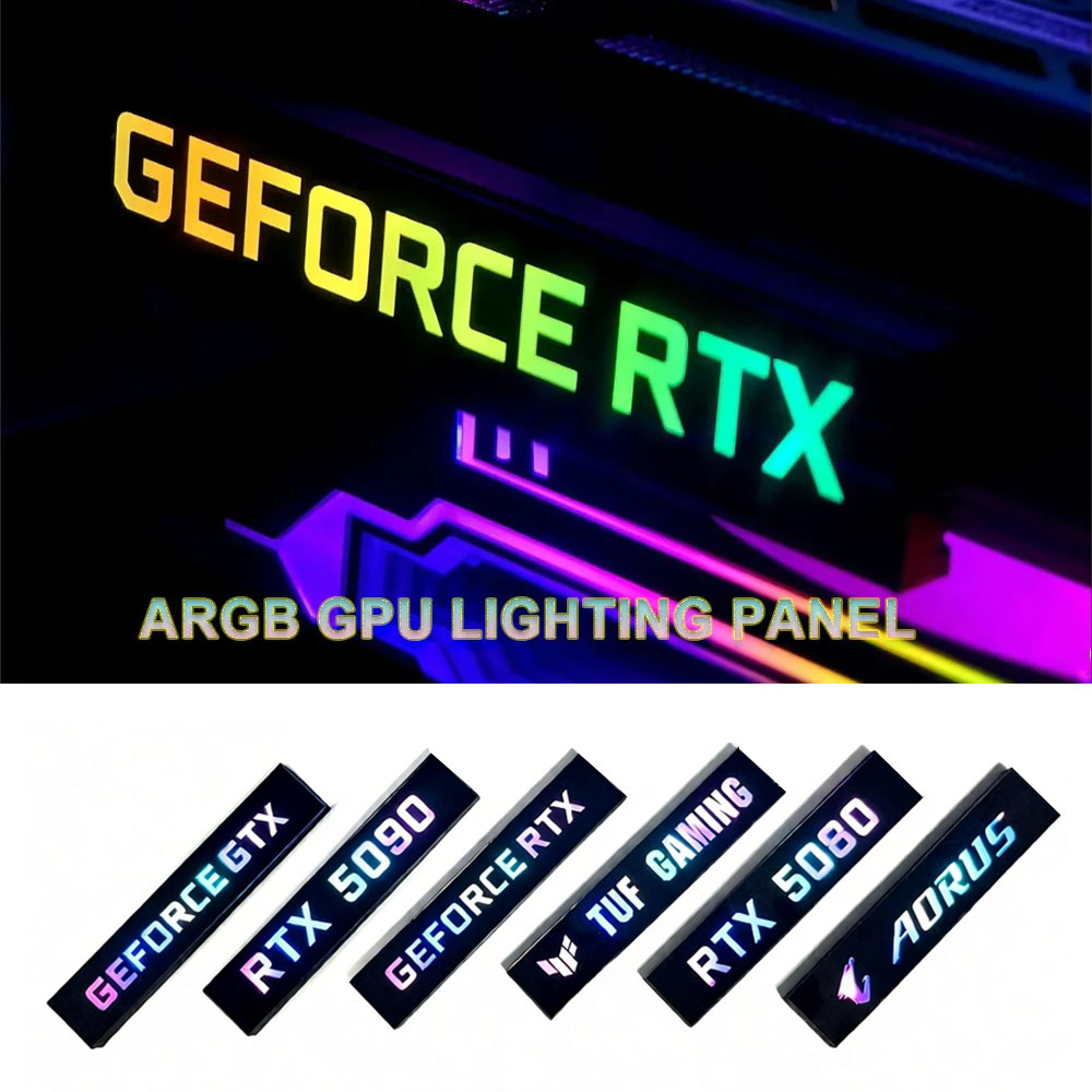 Video Card Lighting Panel For  - Gaming Accessories Rgb reseña y precio