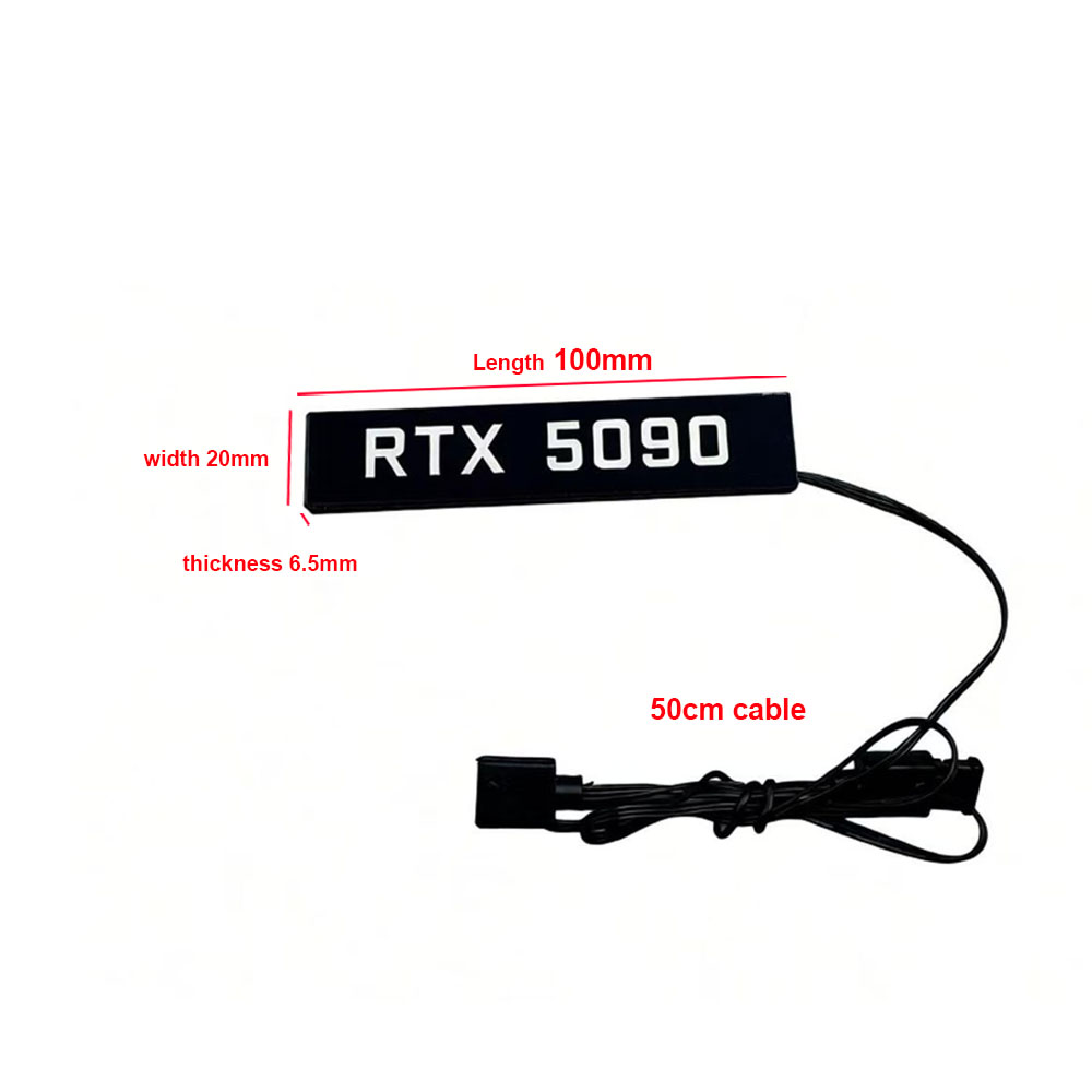 Video Card Lighting Panel For  - Gaming Accessories Rgb reseña y precio