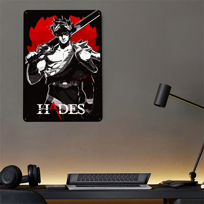 Hades Game Metal Poster Custom - Vintage Gaming Accessories reseña y precio