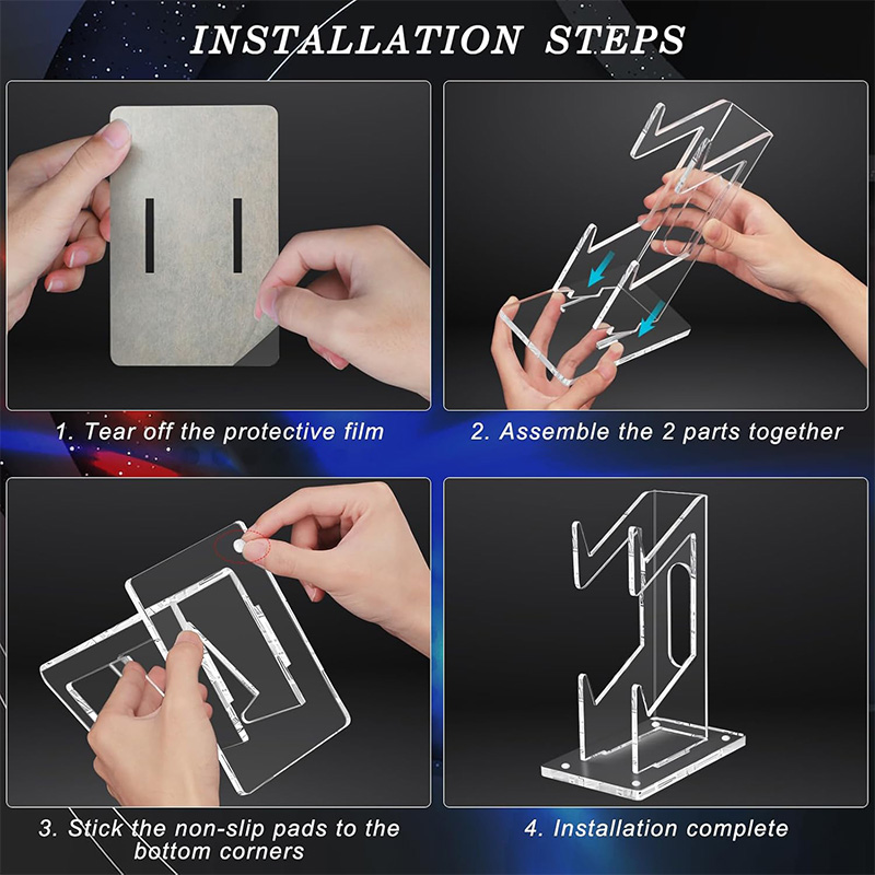 1pc Double-deck Acrylic Game C - Gaming Accessories Rack reseña y precio