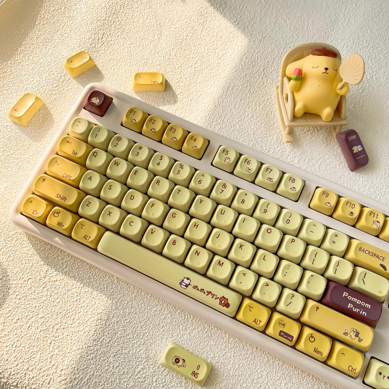 PomPomPurin Keycap Set for Gam - Gaming Set Accessories reseña y precio