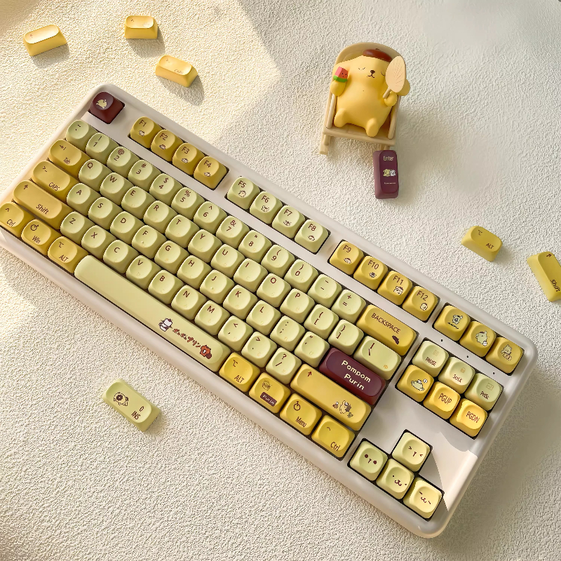 PomPomPurin Keycap Set for Gam - Gaming Set Accessories reseña y precio