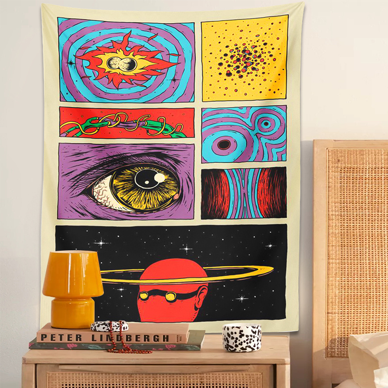 VIKAMA Psychedelic Collage Art - Vintage Gaming Accessories reseña y precio