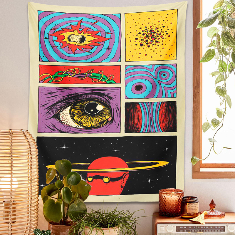 VIKAMA Psychedelic Collage Art - Vintage Gaming Accessories reseña y precio