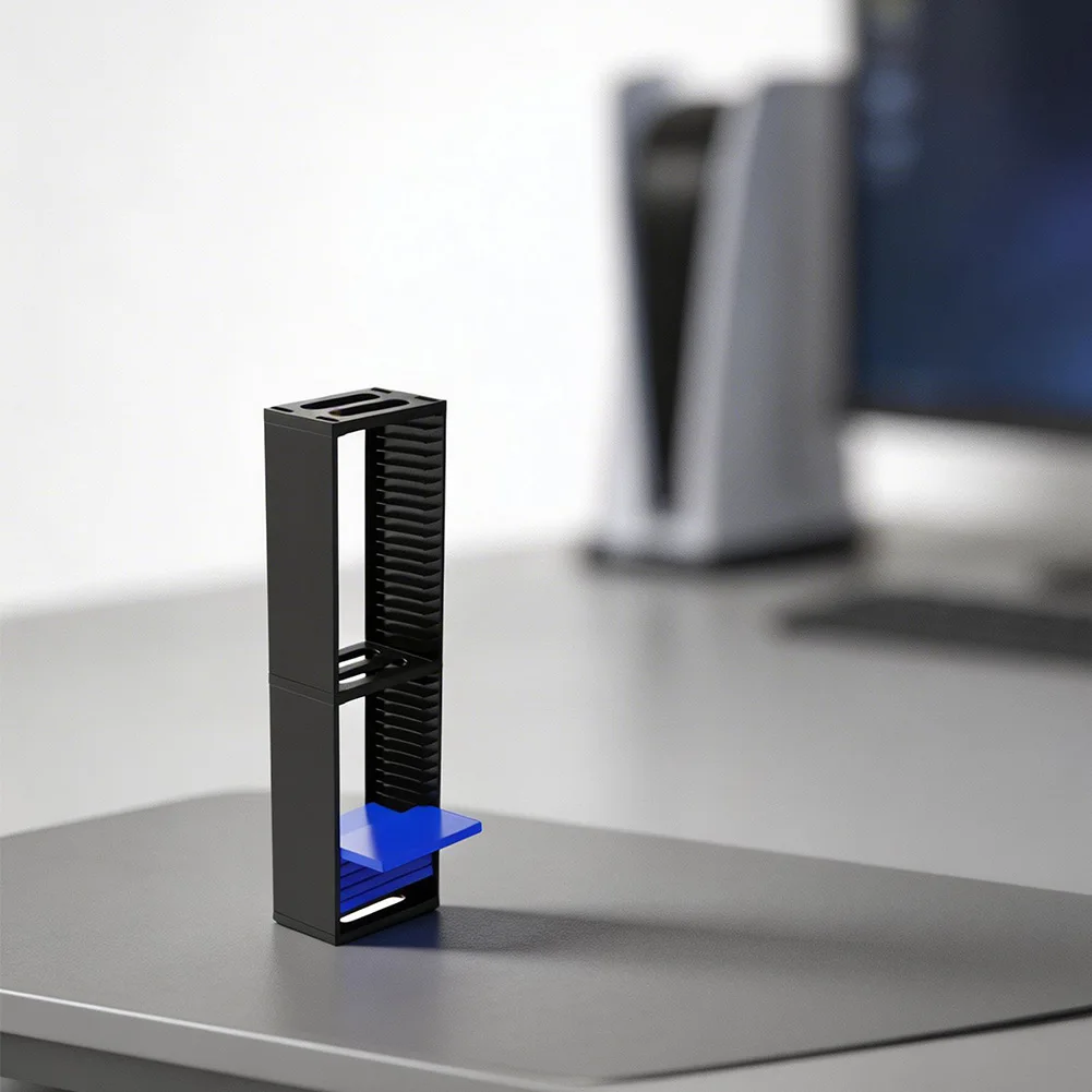 Video Game Disk Storage Rack T - Gaming Accessories Rack reseña y precio