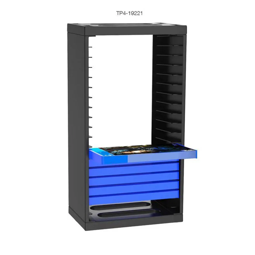 Video Game Disk Storage Rack T - Gaming Accessories Rack reseña y precio