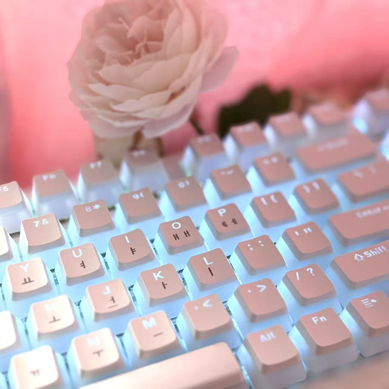 Hangul Keycap Korean Layout Ke - Gaming Set Accessories reseña y precio