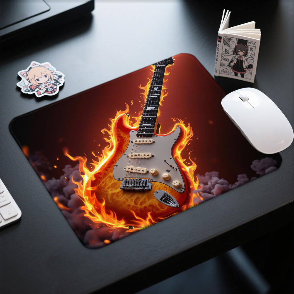 Mosepad Cat Bat Guitar Compute - Gaming Accessories Companies reseña y precio