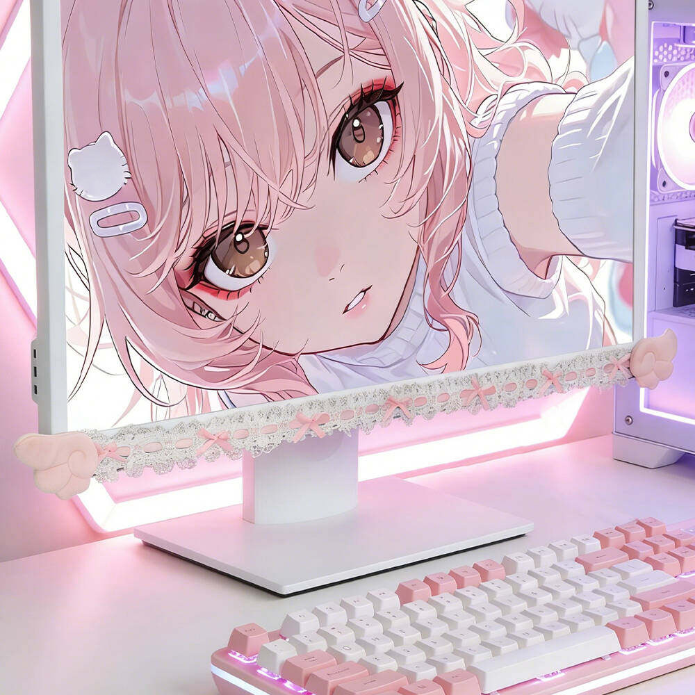 Bow Lace Cute Table Screen Dec - Accessories For Your Gaming Room reseña y precio