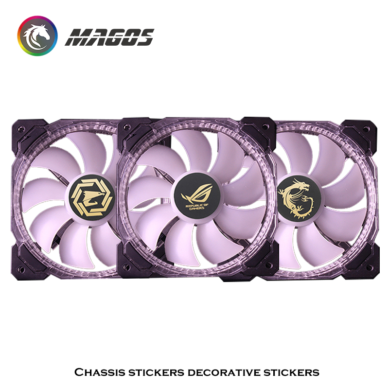 Computer Case Fan Metal Sticke - Gaming Accessories Rgb reseña y precio
