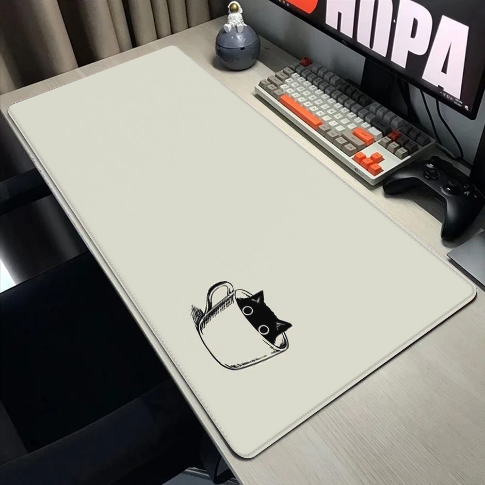 Funny black cat Mouse Pads Cut - Gaming Accessories Companies reseña y precio