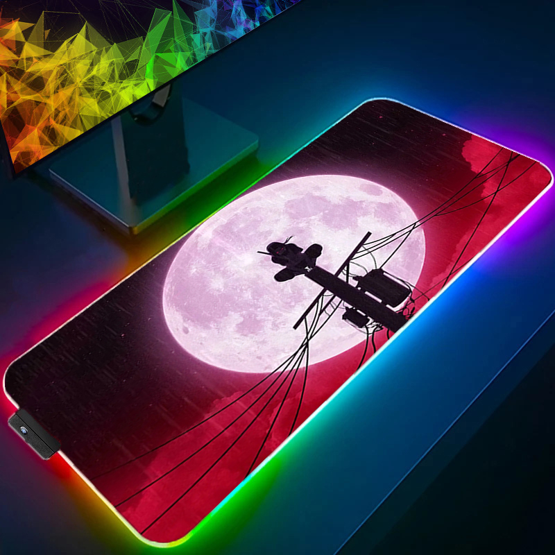RGB Large Mouse Pad Backlight  - Gaming Accessories Rgb reseña y precio