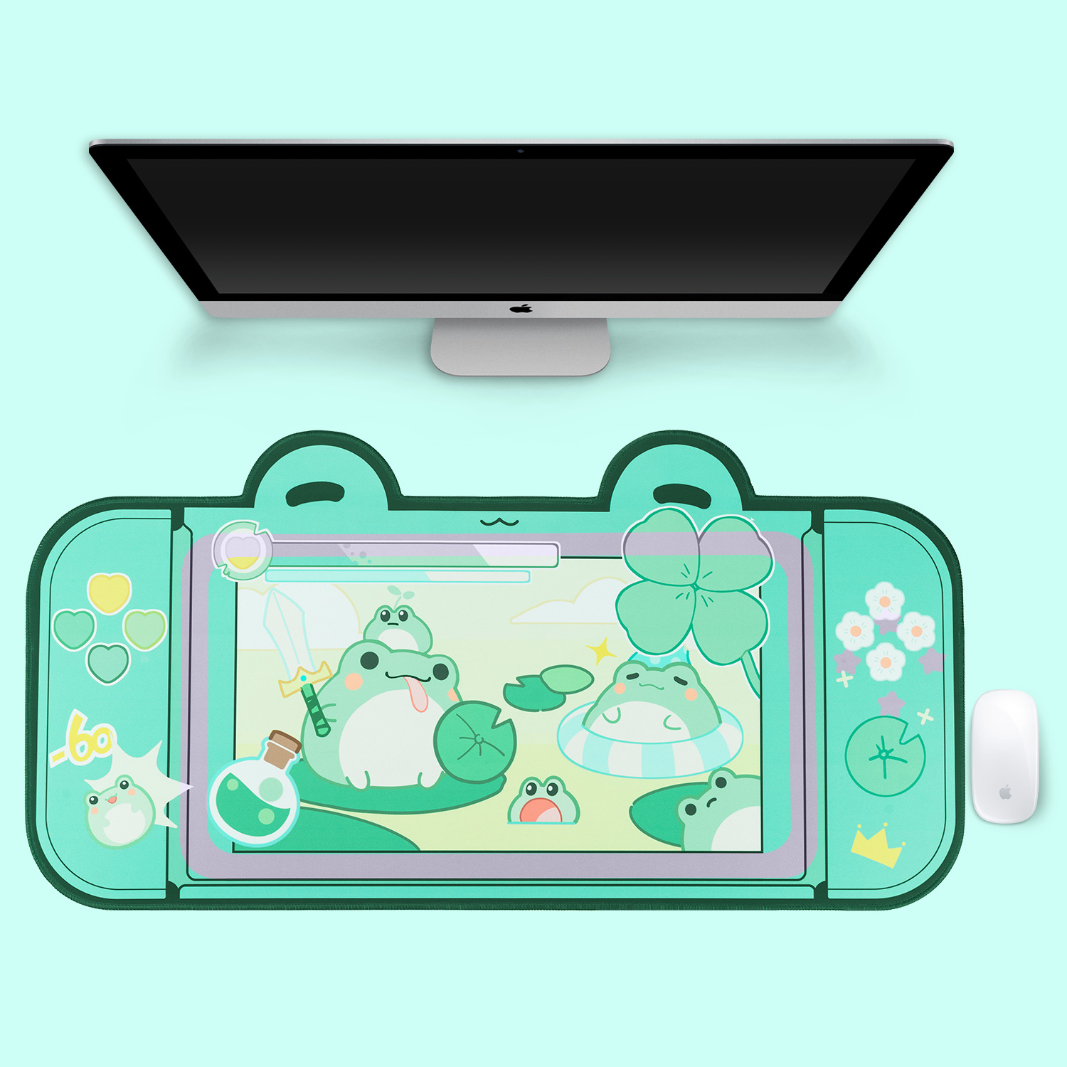 Extra Large Kawaii Gaming Mous - Gaming Accessories For Desk reseña y precio