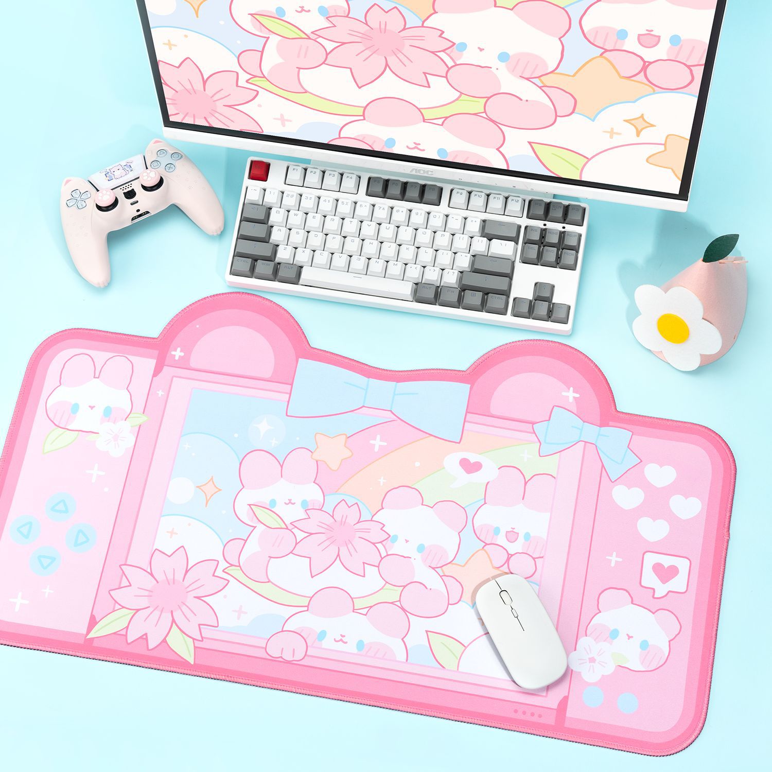 Extra Large Kawaii Gaming Mous - Gaming Accessories For Desk reseña y precio