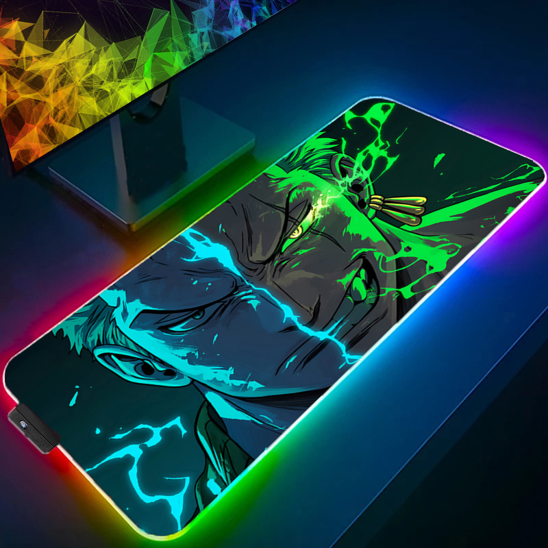 ONE PIECE Zoro Mouse Pad RGB G - Gaming Accessories Rgb reseña y precio