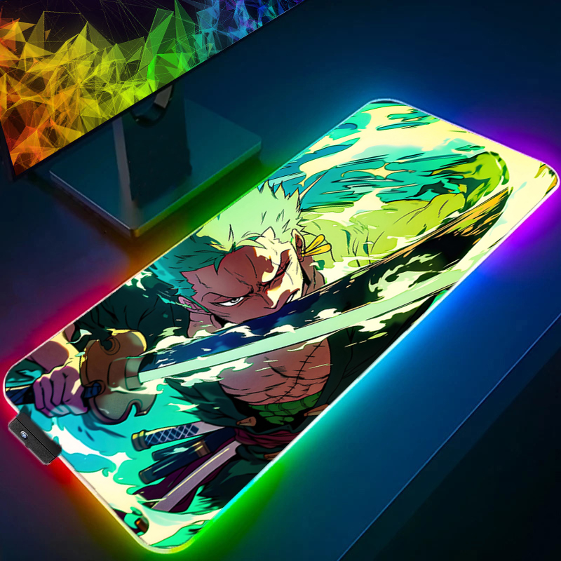 ONE PIECE Zoro Mouse Pad RGB G - Gaming Accessories Rgb reseña y precio