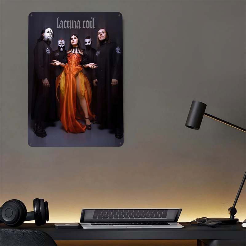 Lacuna Coil Band Portrait Tin  - Vintage Gaming Accessories reseña y precio