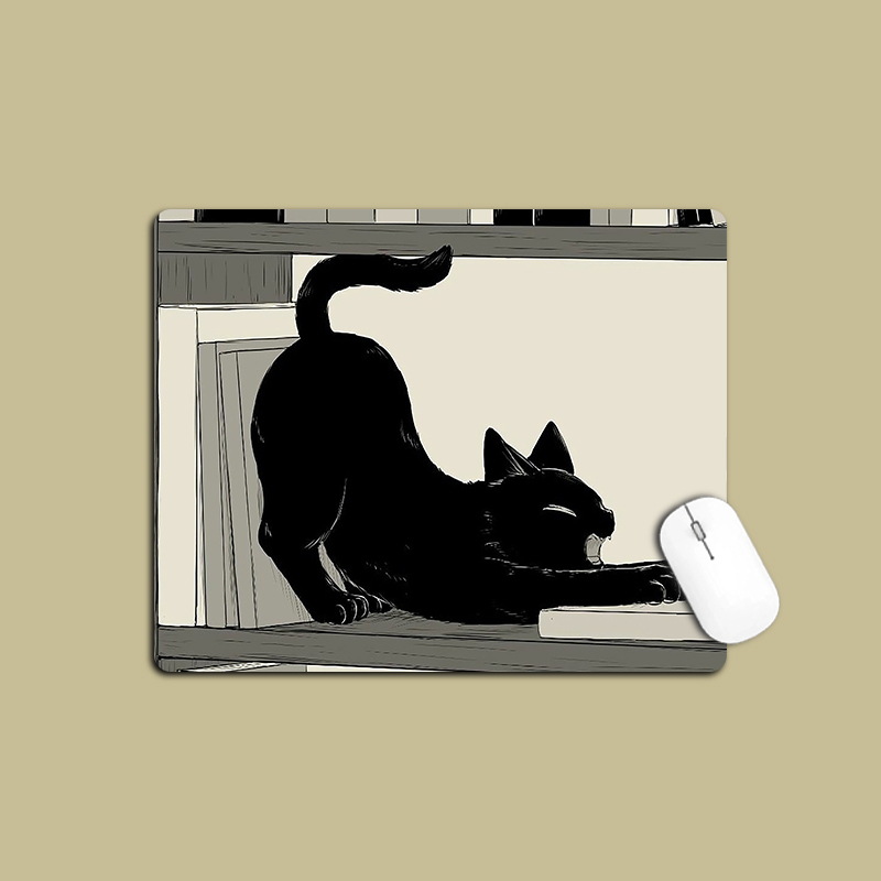 Mouse Mat Cat Mause Pad Cute C - Gaming Accessories For Desk reseña y precio