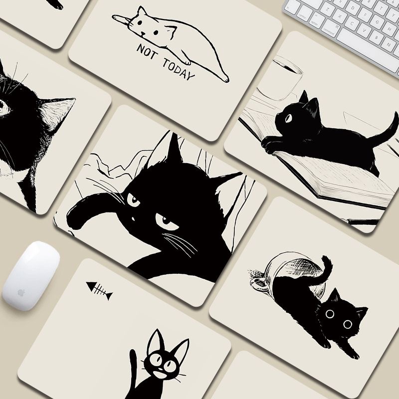 Mouse Mat Cat Mause Pad Cute C - Gaming Accessories For Desk reseña y precio