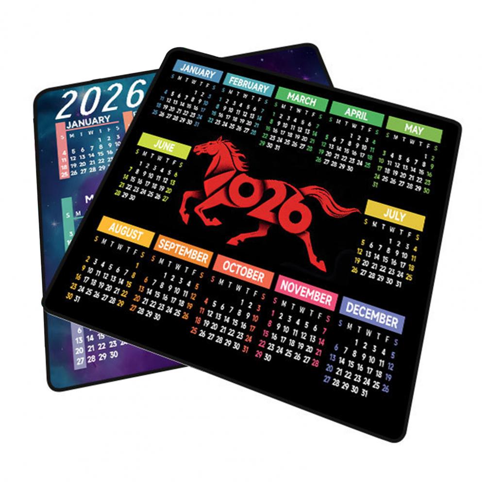 2026 Calendar Mouse Pad Waterp - Gaming Accessories For Desk reseña y precio