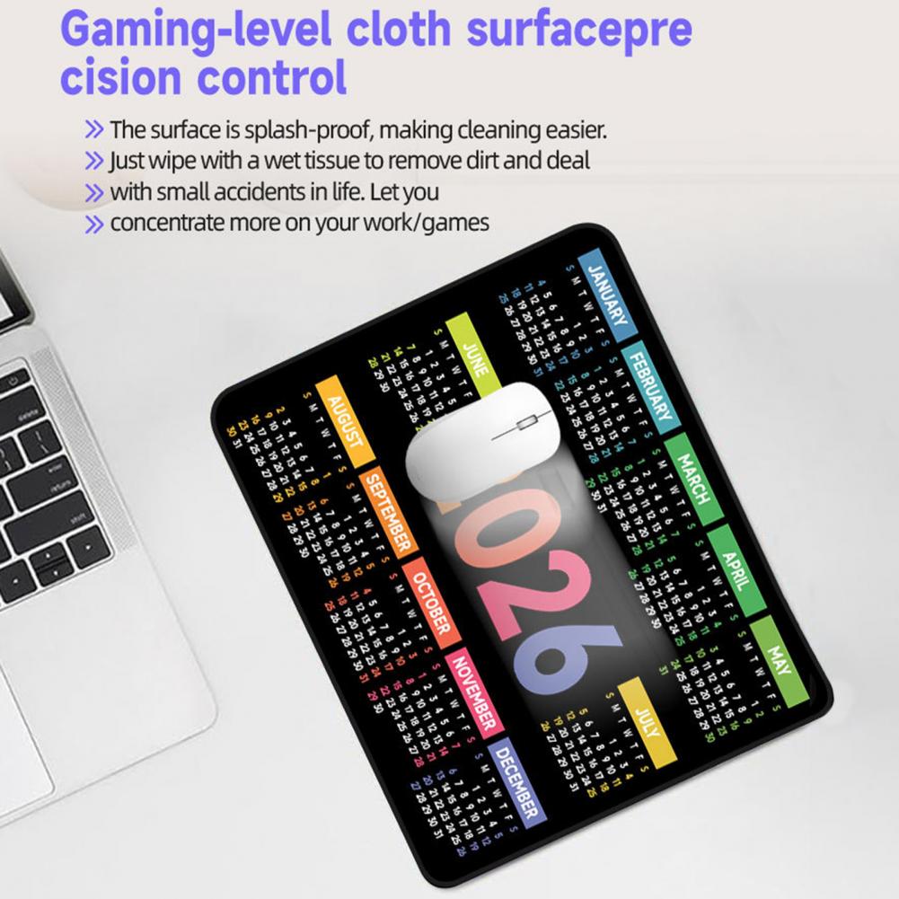 2026 Calendar Mouse Pad Waterp - Gaming Accessories For Desk reseña y precio