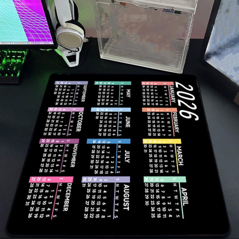 2026 Calendar Mouse Pad Waterp - Gaming Accessories For Desk reseña y precio