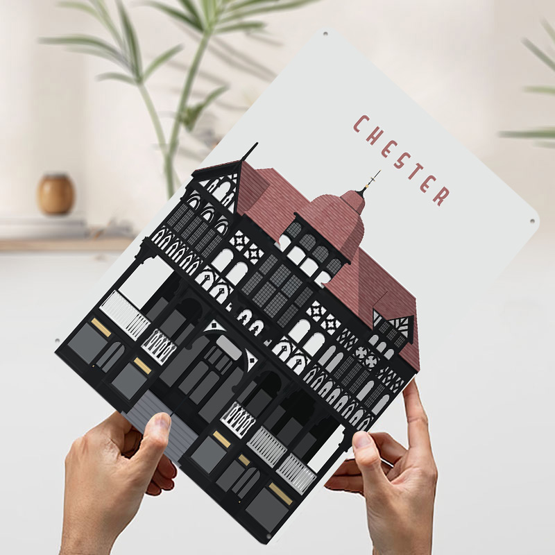 Chester Travel Printing Poster - Vintage Gaming Accessories reseña y precio