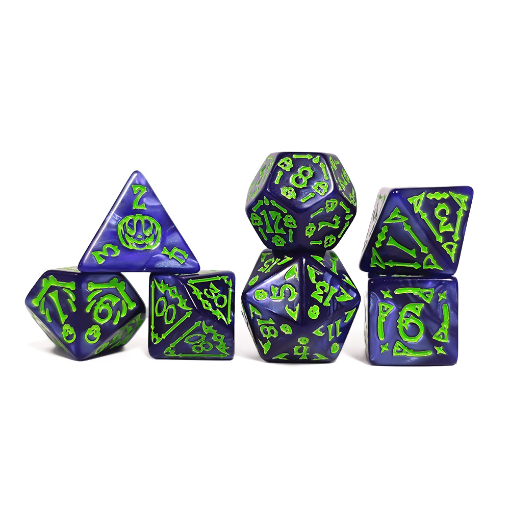 Cthulhu Dark Blue & Neon Green - Gaming Set Accessories reseña y precio