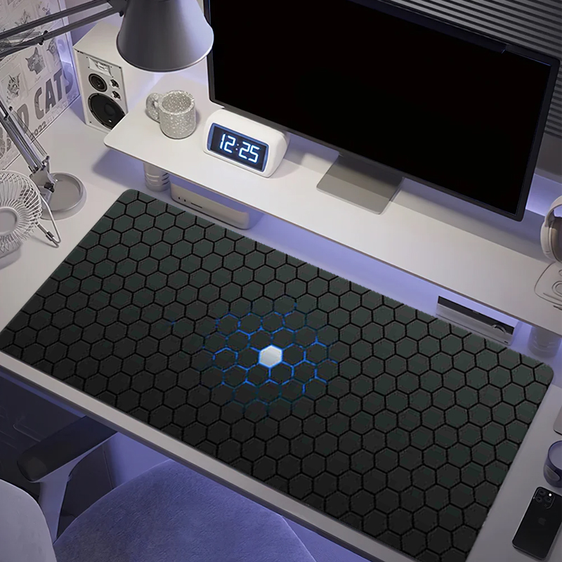 Hexagon Large Gaming Mouse Pad - Gaming Accessories For Desk reseña y precio