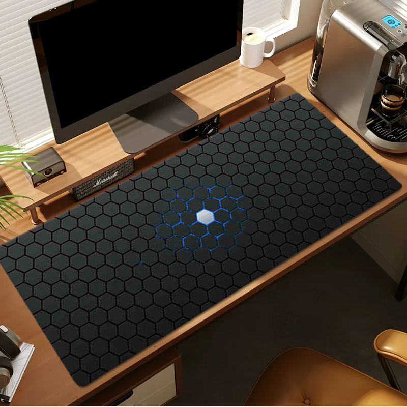 Hexagon Large Gaming Mouse Pad - Gaming Accessories For Desk reseña y precio
