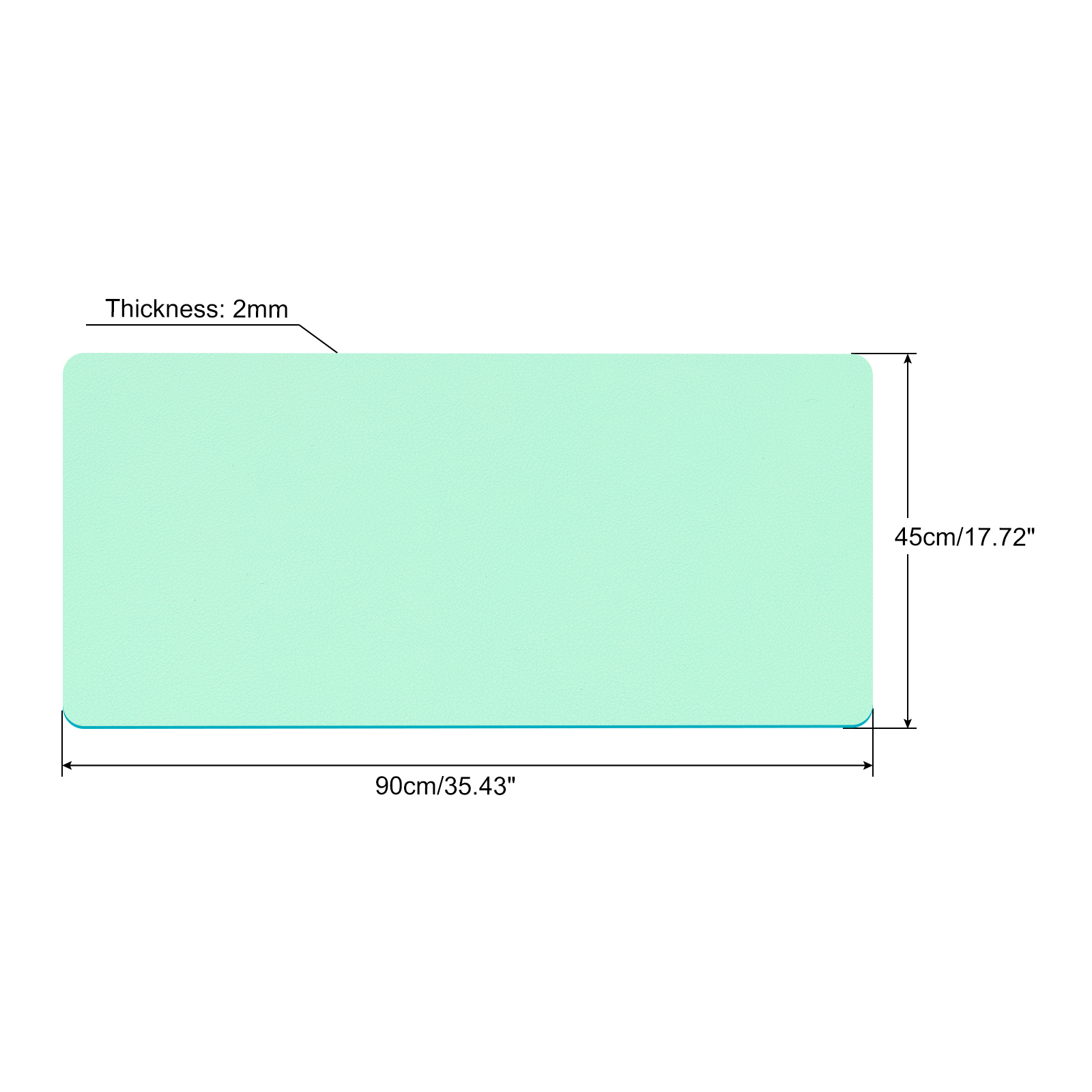 Office Desk Mat Protector PU L - Gaming Accessories For Desk reseña y precio