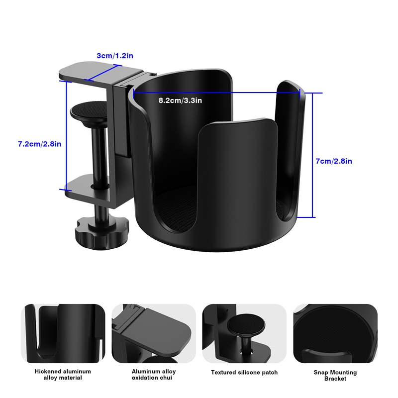 Coffee Cup Holder Adjustable A - Gaming Accessories Rack reseña y precio