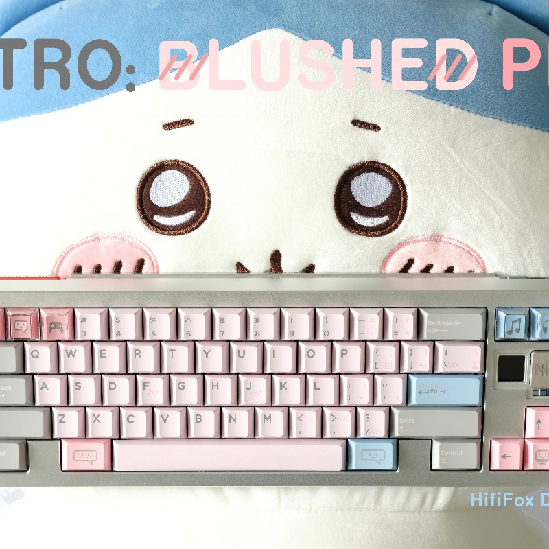 Shy Pink Vintage Theme Keycaps - Vintage Gaming Accessories reseña y precio